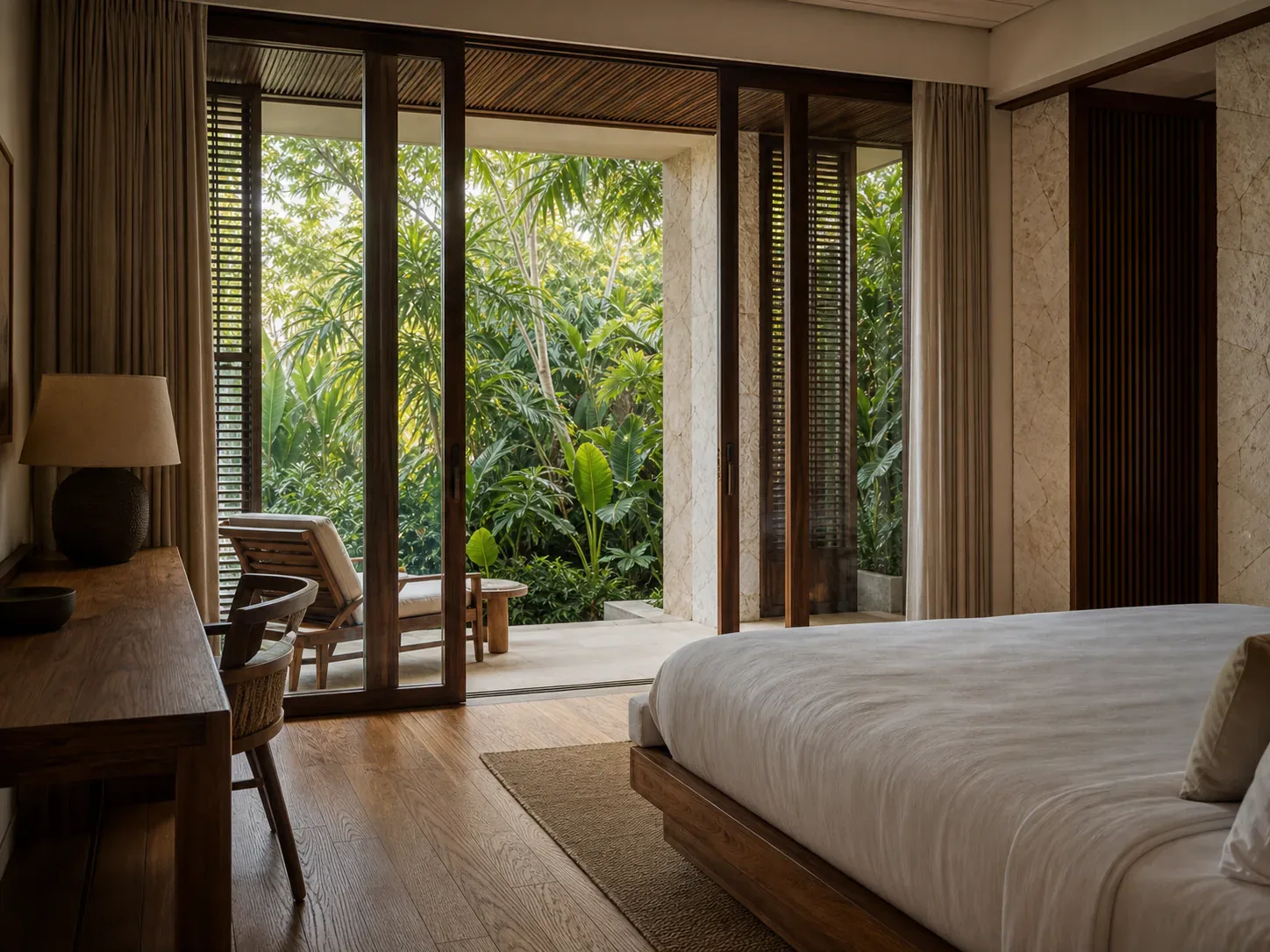 Garden Room with natural timber details